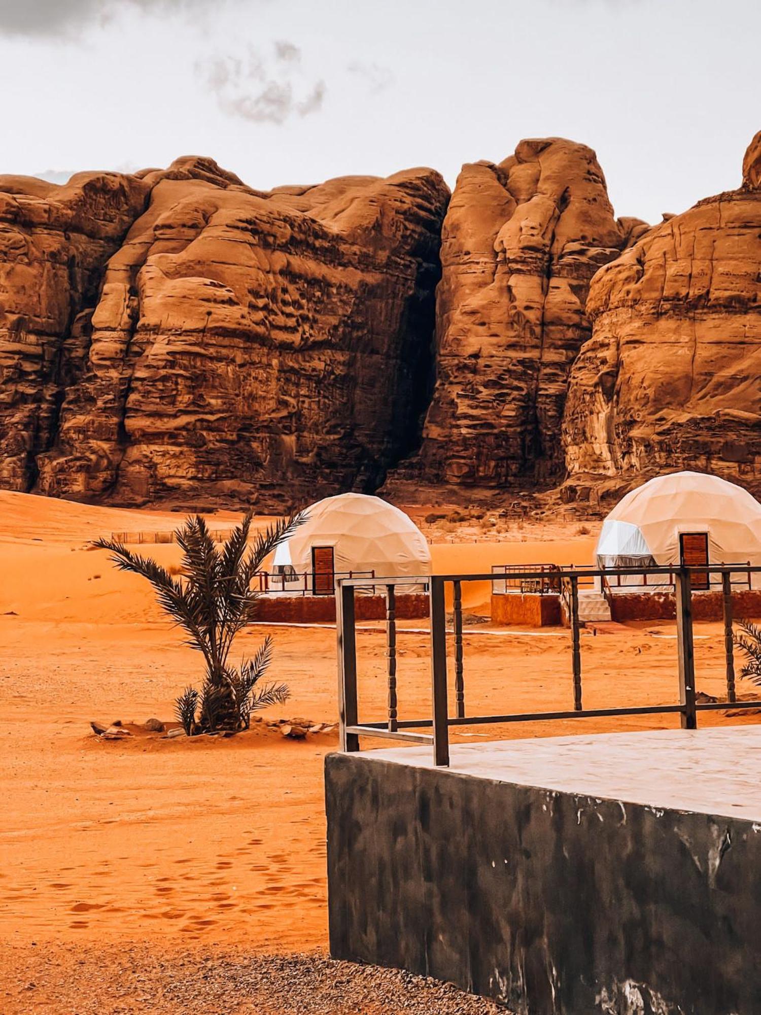 Hotel Orbit Camp à Wadi Rum Extérieur photo